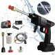Factory New Lithium Battery Water Washing 24 V Wireless Car Washer Electric Portable Water Gun. 