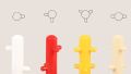 Wooden Four Sleeve Column | Activity Toy| Montessori Game| Early Educational Toys |Toys| Games|Shapes Toy| Multicolour [ 3+]. 