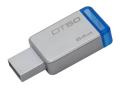 Kingston Flash Drive 64GB USB + Type c OTG Data Traveler Metal body Good speed with [1 Year warranty]. 