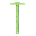 1Pc T-shaped Double Side Scale Ruler Drafting Drawing Tool Plastic School Office Supplies Stationery Accessory 30cm (Inch, Cm).