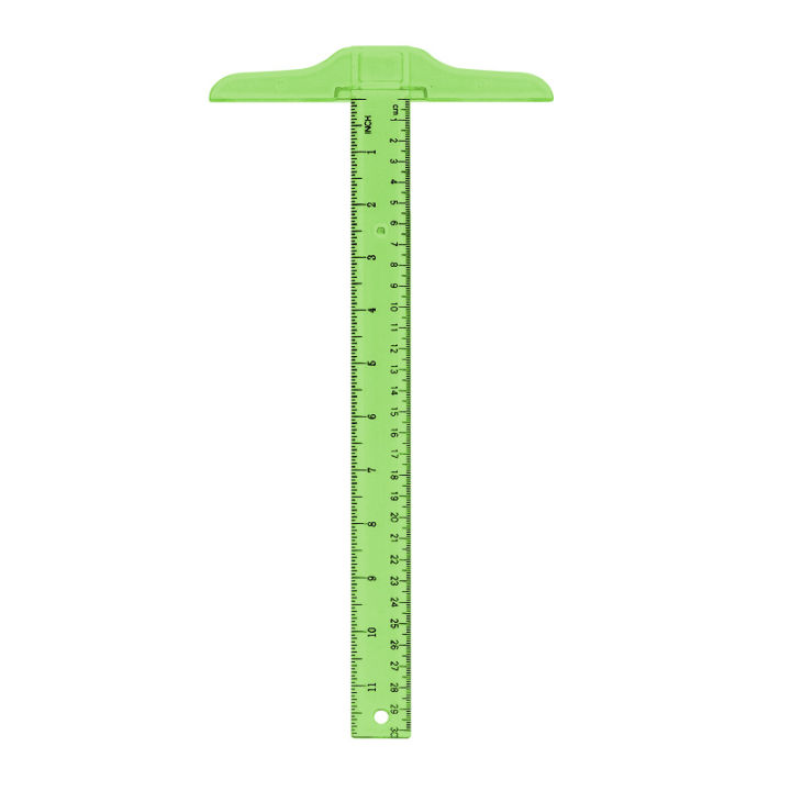 1Pc%20T-shaped%20Double%20Side%20Scale%20Ruler%20Drafting%20Drawing%20Tool%20Plastic%20School%20Office%20Supplies%20Stationery%20Accessory%2030cm%20(Inch,%20Cm)%20-%20Image%207