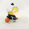 Anime Pokemon Psyduck Cheer up and Playing basketball styling  Figure Toys Kawaii  Model Car Ornament Statue Decoration Gift. 