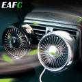 EAFC Car Fan USB Powered Electric Car Cooling Fan Portable 3 Speeds Strong Airflow Air Circulation Fan for Car Van Truck SUV.