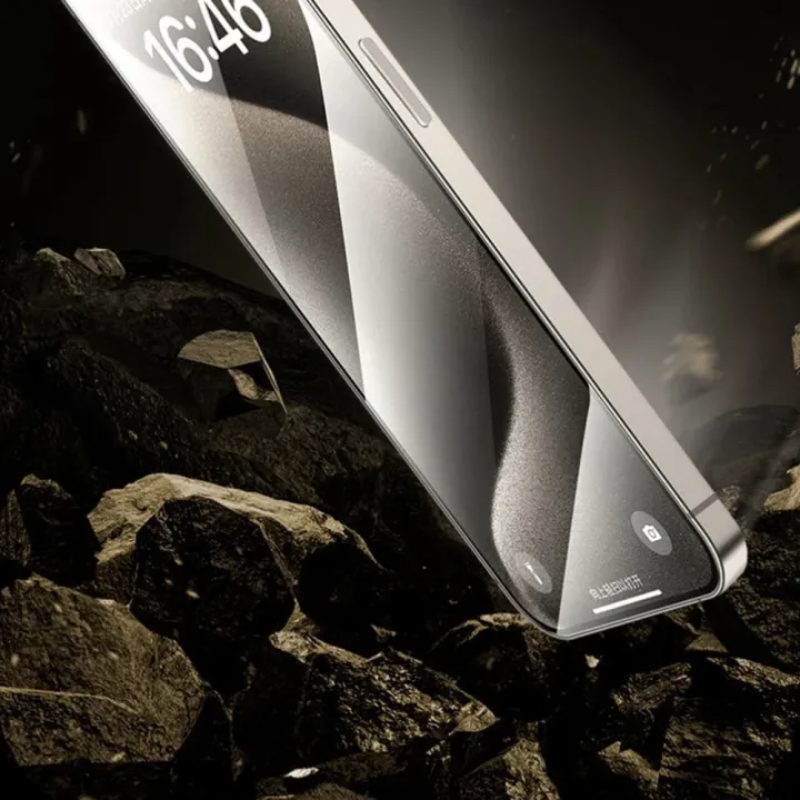 2Pcs%20Tempered%20Glass%20For%20iPhone%2016E%2016%2015%20Pro%2014%20Max%20Plus%2013%2012%2011%20Pro%20XS%20Max%20XR%20Dust%20Free%20Easy%20Installation%20HD%20Screen%20Protector%20-%20Image%204