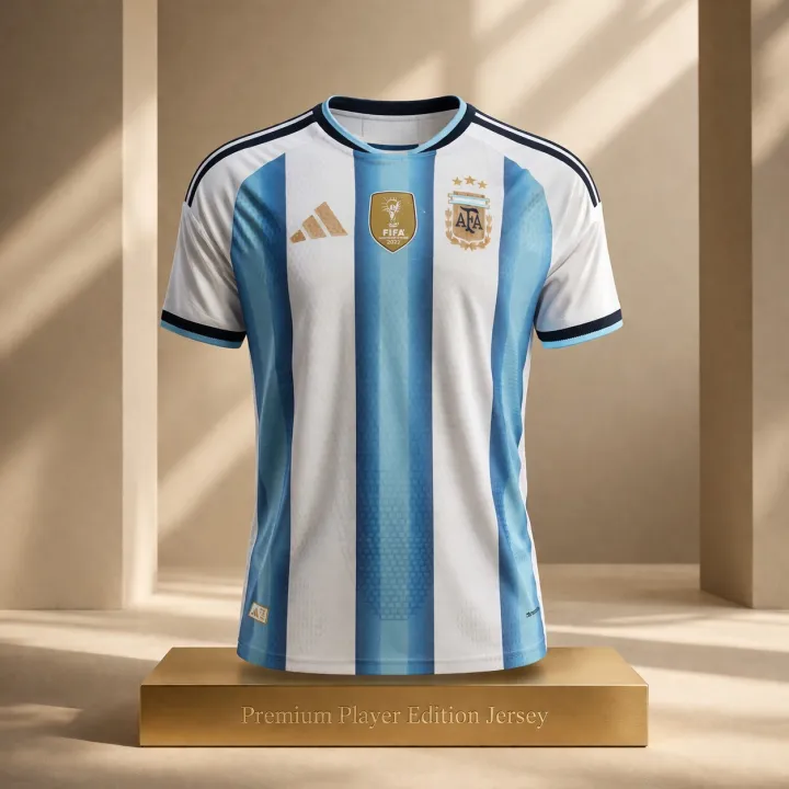 ARGENTINA%20FOOTBALL%20TEAM%20%20JERSEY%20(%20PLAYER%E2%80%99S%20EDITION)%20%20PREMIUM%20THAI%20FABRIC%20QUALITY%20-%20Image%203