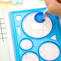 Geometry Spirograph Drawing Stencils Set Painting Template Art Crafts Creative Kids Educational Toy Variety of Flowers Ruler. 