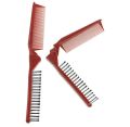Portable Folding Foldable Hair Brush Mini Comb Mini Travel Round Brush Double Headed small Comb. 