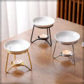 Customized Iron Tart Candle Holder Stand for Home Decor Display. 