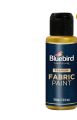 Blue bird set of fabric gold and silver 100ml for painting. 