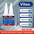 LOOLIFL 20g Wood Rubber Metal Glass Super Liquid Universal Shoe Repair Glue Stationery Store 502 Instant Strong Bond Leather. 