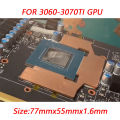 GPU RAM Copper Heat Sink For Radiator Memory Miner RTX 3060 3070 3080 3090 / 5600 5700 GPU Cooling Down 15-40 Degree Thermal Pad. 