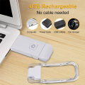 Book Light Brightness Adjustable for Eye-Protection USB Rechargeable LED Clip on Portable Bookmark Light for Reading in Bed Car. 