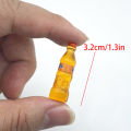 Dollhouse Miniature Sparkling water Drink Bottles Pretend Play Kitchen Game Party Toys.