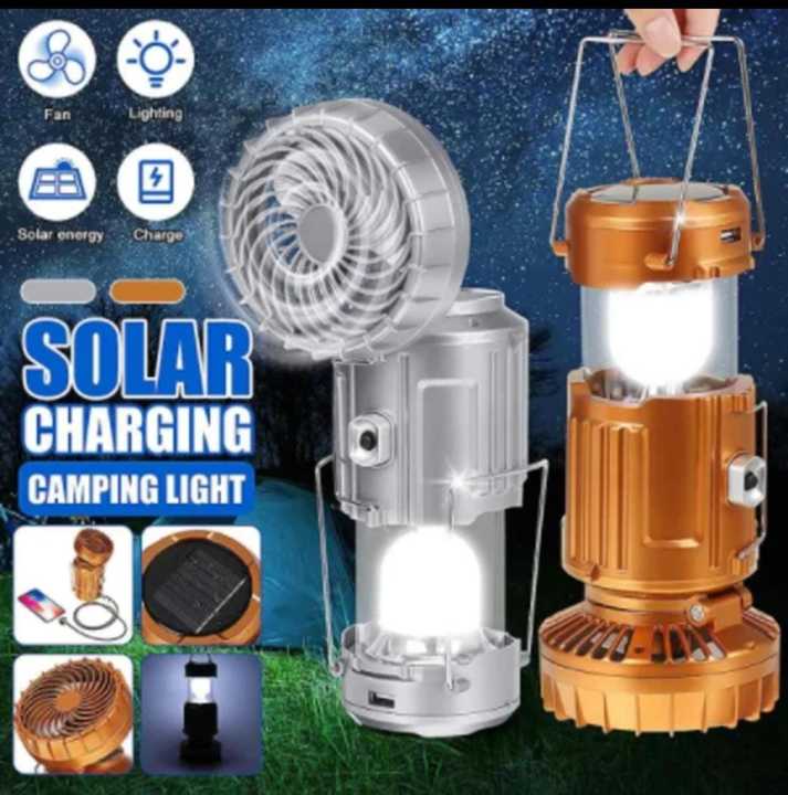Solar charging Camping light