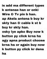 Outdoor TV Antenna For TV , LCD & LED Full HD And High Gain Upto 550 Miles Out Door TV Antenna For TV , LCD , And LED. 