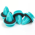 100-20PCS Auto Door Panel Clip with Seal Ring Auto Fastener Rivet Bumper Clip Retainer Car Interior Retaining Accessories.
