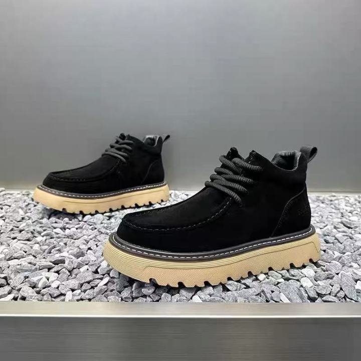 Autum%20Winter%20Men%20Platform%20Boots%20Designer%20Non-slip%20Motorcycle%20Boots%20Lace%20Up%20Shoes%202025%20New%20Men's%20Fashionable%20Walking%20Work%20Boots%20-%20Image%203