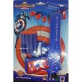 Captain America Soft Bullets Toy Gunn Foam Darts Shooting Toy Small size. 