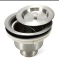 Stainless Steel Kitchen Sink Drain Stopper Basket Strainer Wast. 