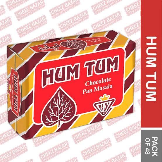 Hum tum chocolate pan masala (48packs box)