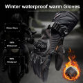 SUOMY Motorcycle Gloves Men Waterproof Windproof Winter Warm Moto Biker Gloves Motorbike Riding Touch Screen Gant Moto Guantes. 