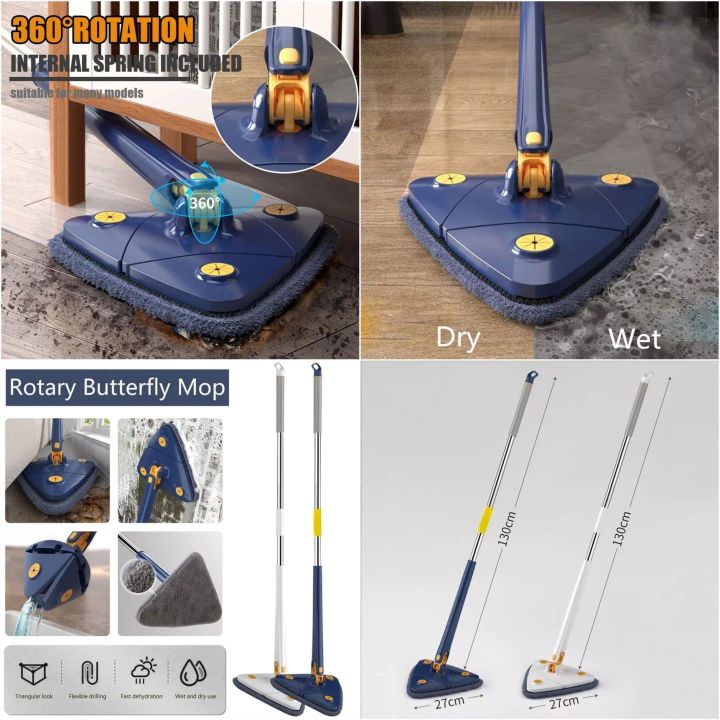 360%C2%B0%20Rotatable%20Adjustable%20Cleaning%20Mop,%20Adjustable%20Reusable%20Spin%20Mop%20Stick%20Telescopic%20Triangular%20mop,%20Dust%20Wet%20Mop%20for%20Floor/Ceiling/Wall/Car%20Window,%20Wet%20-%20Image%206