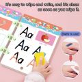 Level 1 Magical Tracing 64 Pages Work Book, Reusable Calligraphy Copy Book, Practice Drawing Book, Kids Educational Learning Book, Logic Thinking Training Notebook, Practice Copy Control Training Book. 