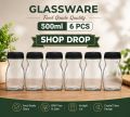 Glassware Food Jar , Food Container,glass Jar (500ml) 6pcs.