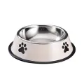 1PC Stainless Steel Pet Bowl Cat Bowl Dog Food Bowl Multi-Specification Anti-fall Food Bowl Food Bowl Feeding Pet Supplies. 