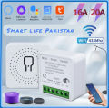 Wifi Tuya Mini Smart Switch 433mhz 16A/20A. 