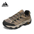HIKEUP Hiking Shoes Men Designer Climbing Trekking Sneakers for Men Leather Outdoor Sports Work Man Shoes Run Shoes. 