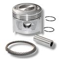 piston for all CDI 70cc Motorcycle/ bike piston kit for cd 70 Motorcycle/1piece piston 1piece Ring set piece piston rod/size STD 0.50 100 150/. 