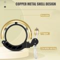 Bicycle Bell Personality Vintage Crisp And Loud Folding Bicycle Mountain Bike Bell Retro Bike Hands Copper Bell. 