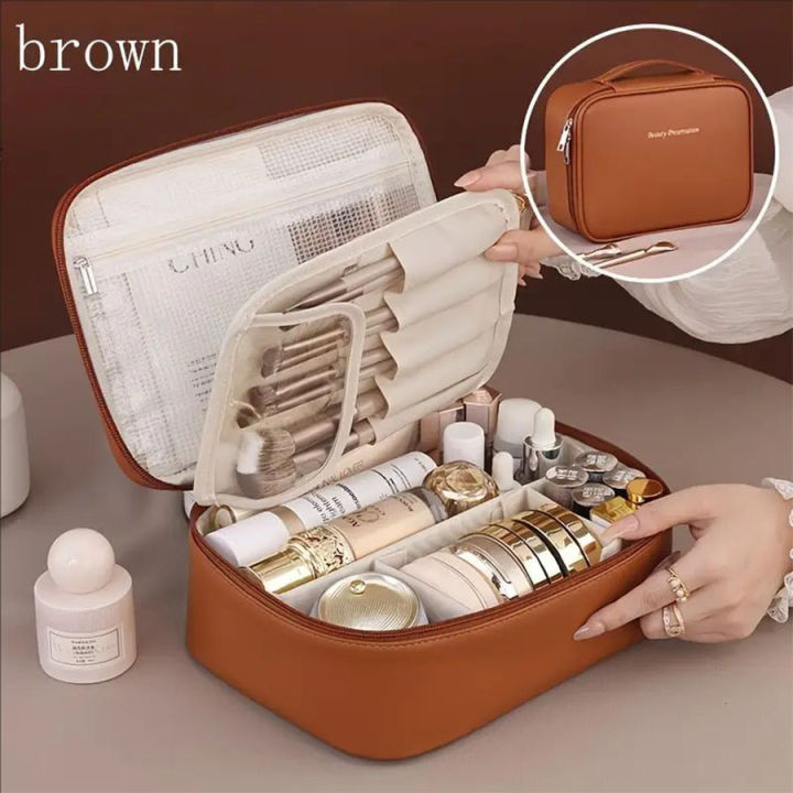 New%20Women's%20Cosmetic%20Bag%20Portable%20Storage%20Bag%20Large%20Capacity%20Luxury%20Makeup%20Bag%20Travel%20Organizer%20Essentials%20Toiletry%20Bags%20-%20Image%202