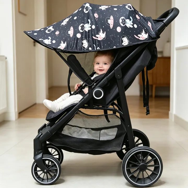 Universal%20Sunshade%20for%20Multiple%20Baby%20Models,%20Sun%20Protection%20and%20Light-Blocking%20Cover%20for%20Baby%20Travel,%20Foldable%20and%20Breathable,%20Cartoon%20Print%20Ins%20Style%20-%20Image%207