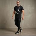 Fashionable Trendy Multicolor Happy Face Summer Track suit for Boys and Men. 