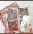 100PCS Cute Cartoon PET Waterproof Stickers Album Diary Journal Decorative Scrapbooking DIY Sticker With Box. 