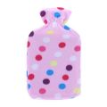 Hot water bottle with cover, bottle for heat therapy, thermos flask rubber bottle. 