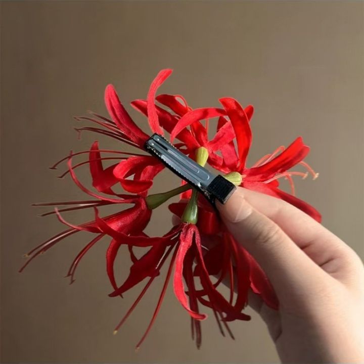 Retro%20Red%20Spider%20Lily%20Tassel%20Hair%20Clip%20Fabric%20Flower%20Hairpin%20Bride%20Hairwear%20Countryside%20Style%20Hair%20Accessories%20-%20Image%206