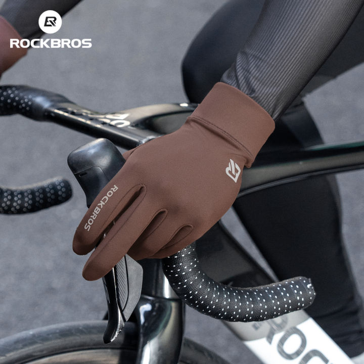 ROCKBROS%20Cycling%20Gloves%20Spring%20Autumn%20Bike%20Gloves%20Non-slip%20Long%20Finger%20Gloves%20Fleece%20Lining%20Warmer%20Gloves%20Windproof%20Riding%20Glove%20-%20Image%202