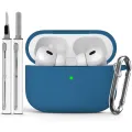 Case For Apple Airpods pro Case Earphone Accessories Wireless Bluetooth Headset Silicone Air Pod Pro 2 Cover With Cleaner Kit. 