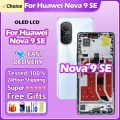 Tested For Huawei Nova 9 SE 9SE 5G JLN-LX1 LCD Display Screen Touch Panel Digitizer For Honor 50 SE 50SE JLH-AN00 Display Part. 