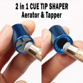 2 In 1 Pool Cue Tip Pricker And Repair Tool For Billiards Accessories With Needle And Tip Replacement.