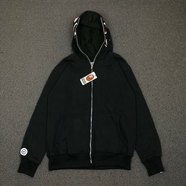 MI'TESORO%20BAPE%20%20Hoodie%20CAMO%20SHARK%20FULL%20ZIP%20HOODIE%20For%20Both%20-%20Image%202