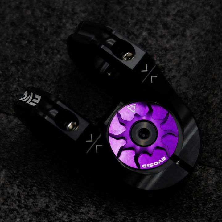 EVOSID%20MTB%20Bicycle%20Headset%20Top%20Cap%201-1/8%20Road%20Bike%20Stem%20Cover%20Aluminium%20Alloy%20Ultralight%20Headset%20Cover%20With%20Screw%20For%2028.6m%20Fork%20-%20Image%203