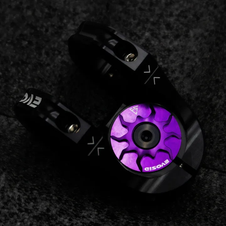 EVOSID%20MTB%20Bicycle%20Headset%20Top%20Cap%201-1/8%20Road%20Bike%20Stem%20Cover%20Aluminium%20Alloy%20Ultralight%20Headset%20Cover%20With%20Screw%20For%2028.6m%20Fork%20-%20Image%203