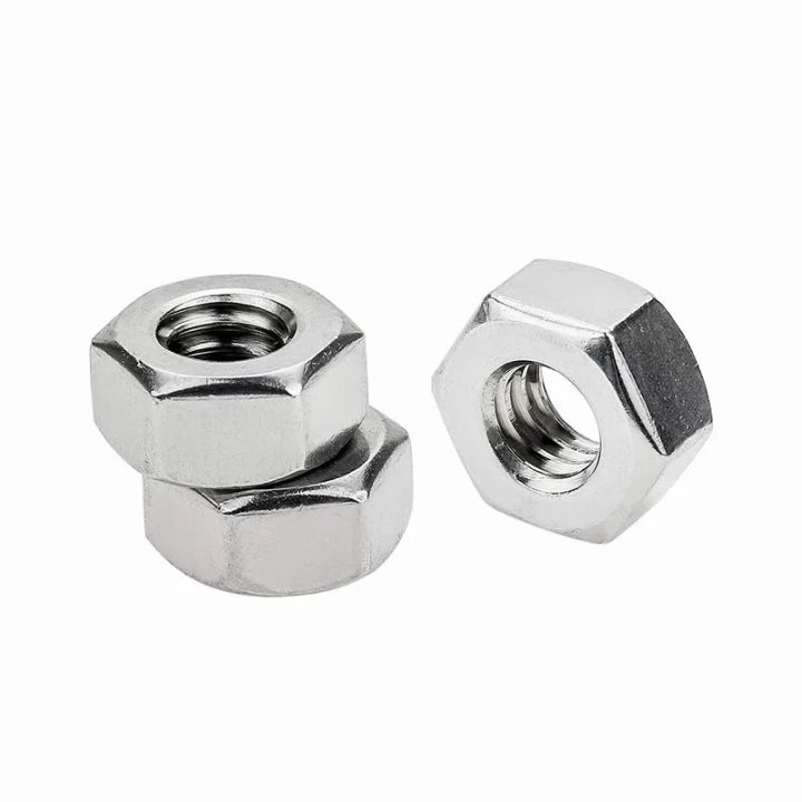 50%20Pieces%201/4"-20%20Stainless%20Hex%20Nut,%20Stainless%20Steel%20(304)%2018-8%20Nuts%20-%20Image%202