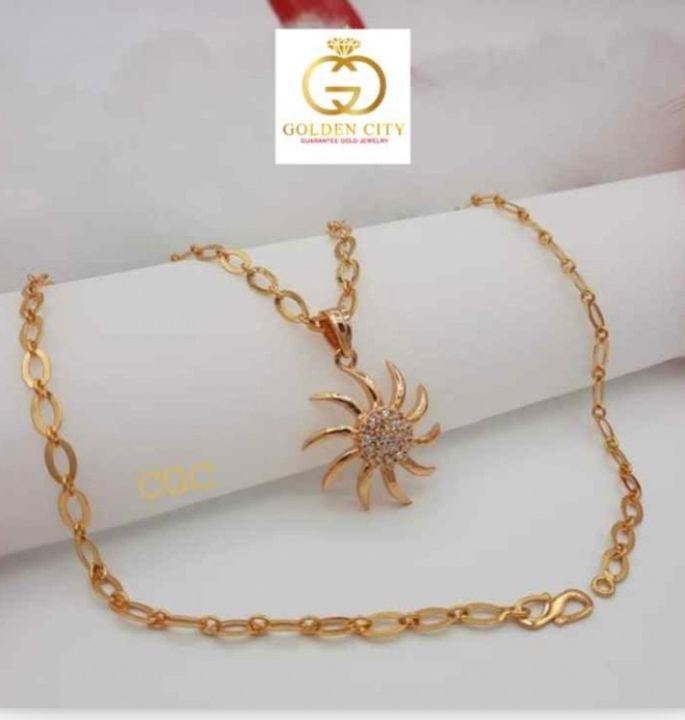 Gold Chain, Gold necklace, 24k High Quality Gold Plated Jewelry 24