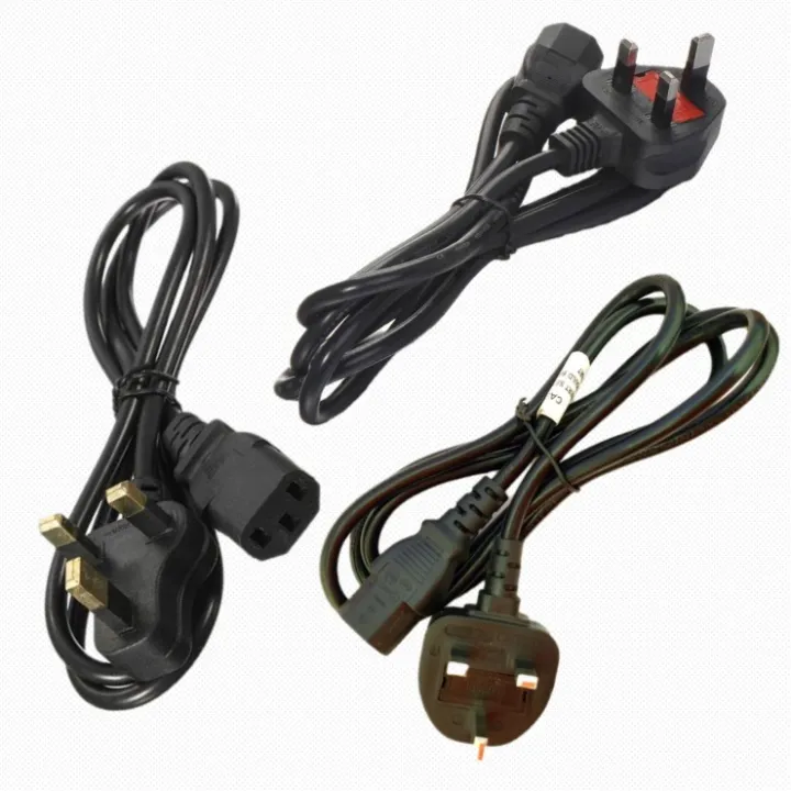 13A AC Cord , Power Cable / Power Code 3 PIN Power Extension Cord 1.5m ...