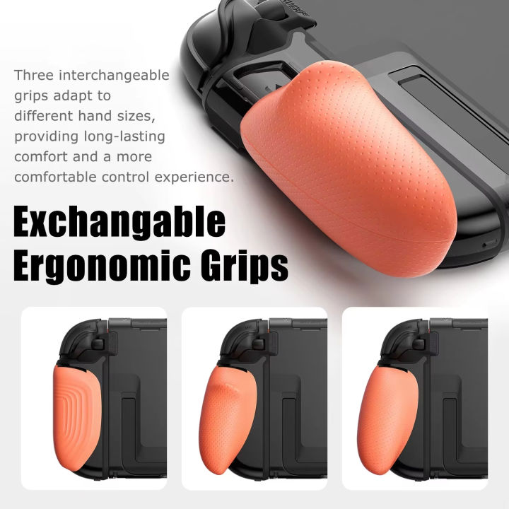 Savage%20Raven%20by%20Skull%20&%20Co.%20FissionGrip%20Revolutionary%20Split%20Protective%20Case%20Dockable%20Cover%20for%20%20Switch%202%20Game%20Console%20-%20Image%203